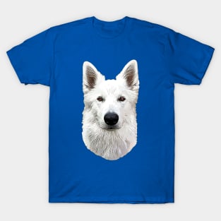 White Swiss Shepherd Dog T-Shirt